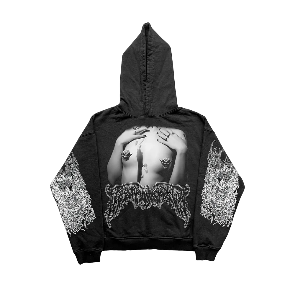 CHOKER HOODIE