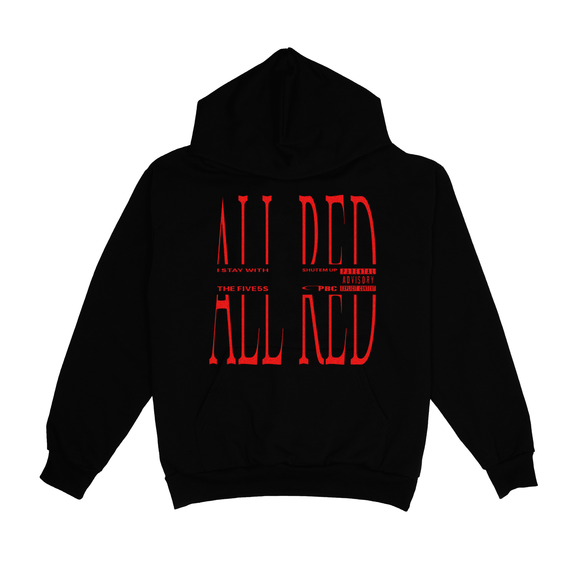ALL RED HOODIE